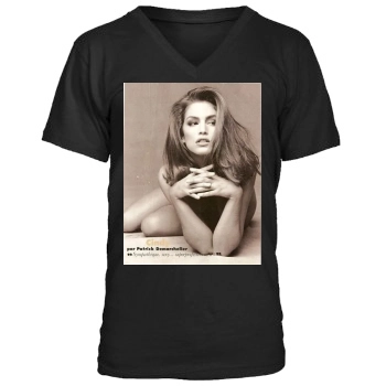 Cindy Crawford Men's V-Neck T-Shirt