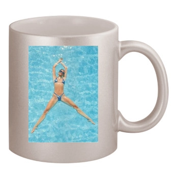 Cindy Crawford 11oz Metallic Silver Mug