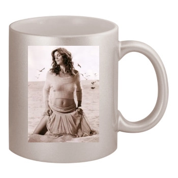 Cindy Crawford 11oz Metallic Silver Mug