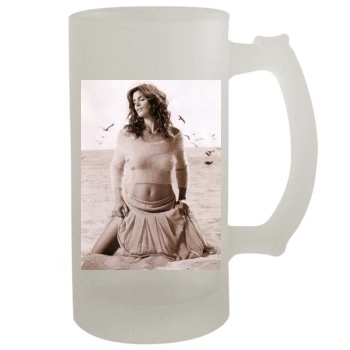 Cindy Crawford 16oz Frosted Beer Stein