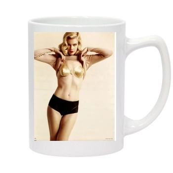 Claudia Schiffer 14oz White Statesman Mug