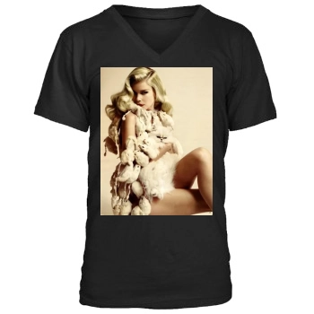 Claudia Schiffer Men's V-Neck T-Shirt