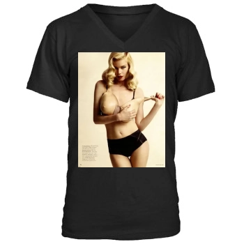 Claudia Schiffer Men's V-Neck T-Shirt