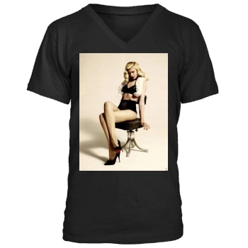 Claudia Schiffer Men's V-Neck T-Shirt