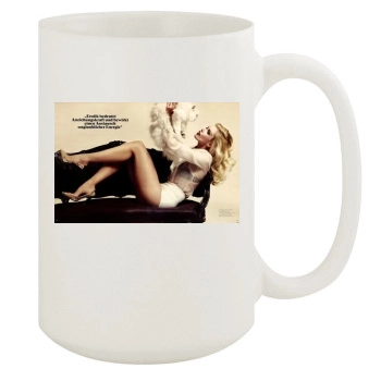 Claudia Schiffer 15oz White Mug