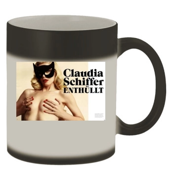 Claudia Schiffer Color Changing Mug