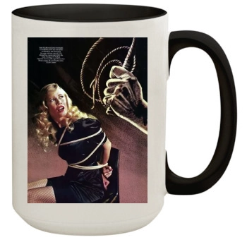 Claudia Schiffer 15oz Colored Inner & Handle Mug