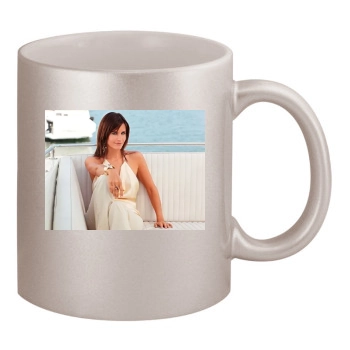 Courteney Cox 11oz Metallic Silver Mug