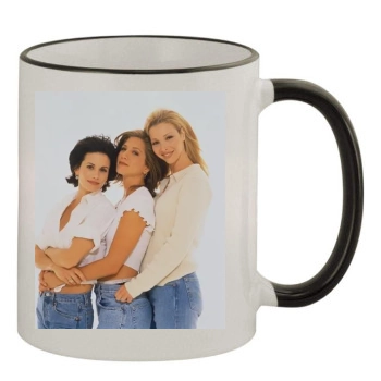 Courteney Cox 11oz Colored Rim & Handle Mug