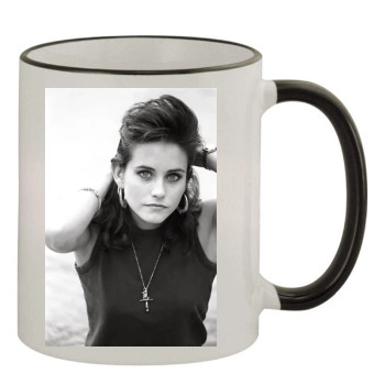 Courteney Cox 11oz Colored Rim & Handle Mug