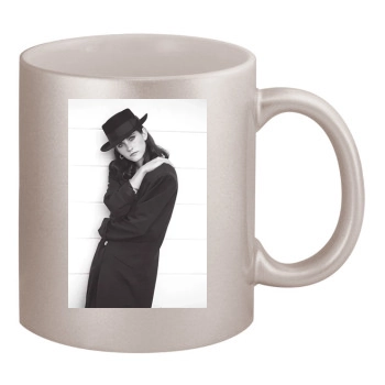 Courteney Cox 11oz Metallic Silver Mug