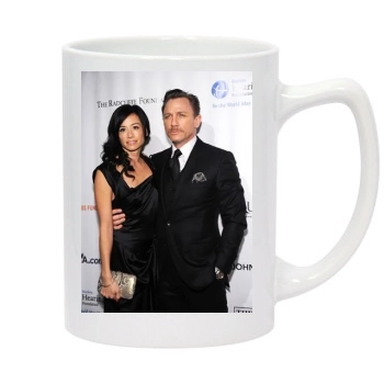 Daniel Craig 14oz White Statesman Mug