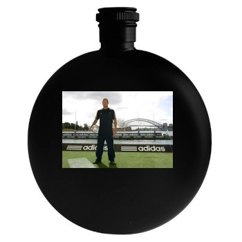 David Beckham Round Flask