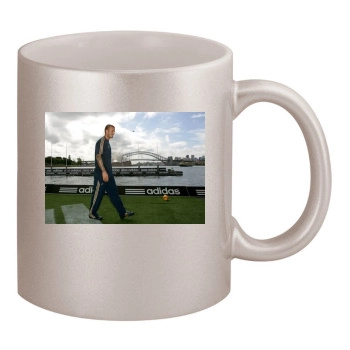 David Beckham 11oz Metallic Silver Mug