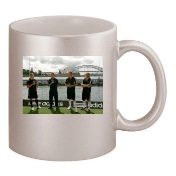 David Beckham 11oz Metallic Silver Mug