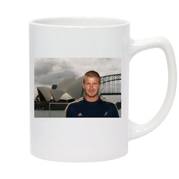 David Beckham 14oz White Statesman Mug