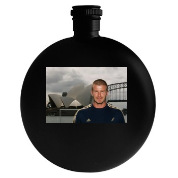 David Beckham Round Flask