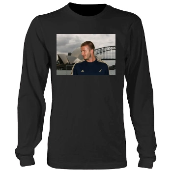 David Beckham Men's Heavy Long Sleeve TShirt