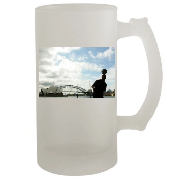 David Beckham 16oz Frosted Beer Stein