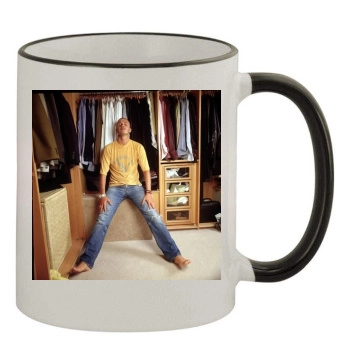 David Beckham 11oz Colored Rim & Handle Mug