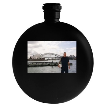 David Beckham Round Flask