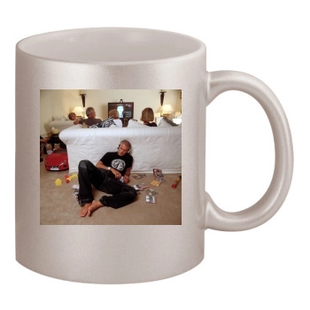 David Beckham 11oz Metallic Silver Mug