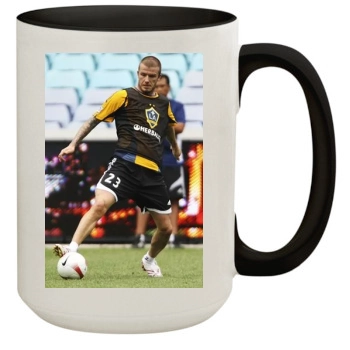 David Beckham 15oz Colored Inner & Handle Mug