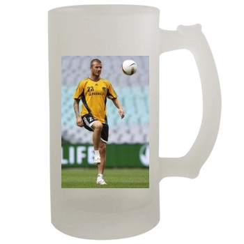 David Beckham 16oz Frosted Beer Stein