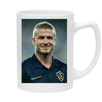 David Beckham 14oz White Statesman Mug