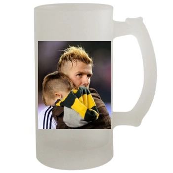 David Beckham 16oz Frosted Beer Stein