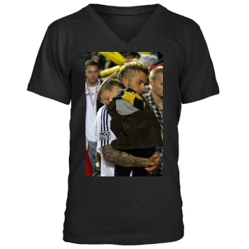 David Beckham Men's V-Neck T-Shirt