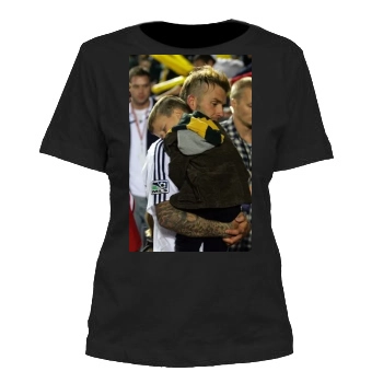 David Beckham Women's Cut T-Shirt