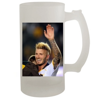 David Beckham 16oz Frosted Beer Stein