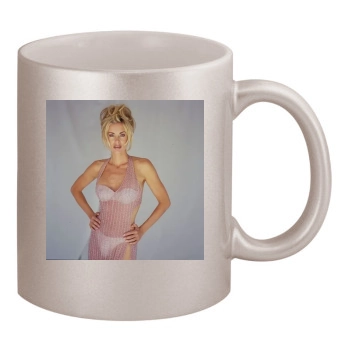 Eileen Davidson 11oz Metallic Silver Mug