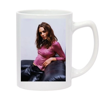 Eliza Dushku 14oz White Statesman Mug