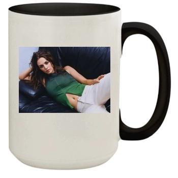 Eliza Dushku 15oz Colored Inner & Handle Mug