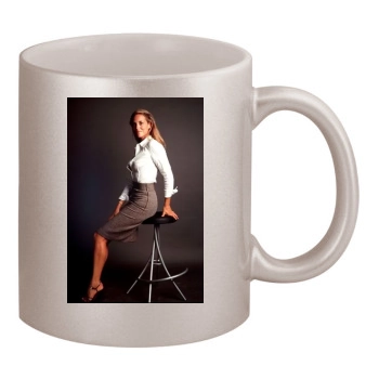 Elizabeth Berkley 11oz Metallic Silver Mug