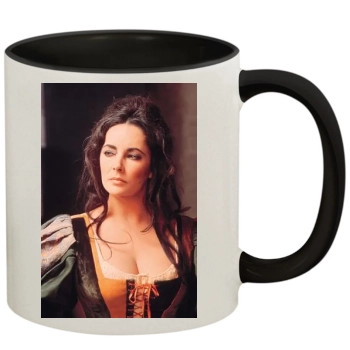 Elizabeth Taylor 11oz Colored Inner & Handle Mug