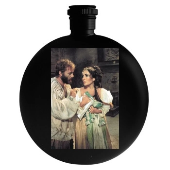 Elizabeth Taylor Round Flask