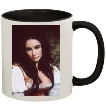 Elizabeth Taylor 11oz Colored Inner & Handle Mug