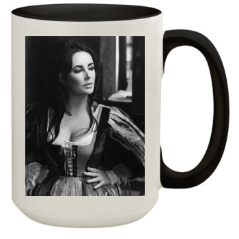 Elizabeth Taylor 15oz Colored Inner & Handle Mug