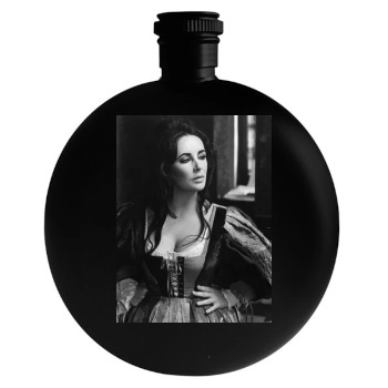 Elizabeth Taylor Round Flask