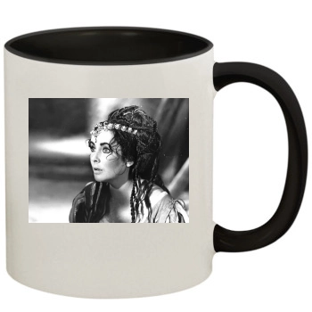 Elizabeth Taylor 11oz Colored Inner & Handle Mug