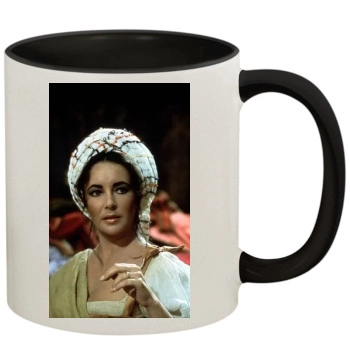 Elizabeth Taylor 11oz Colored Inner & Handle Mug