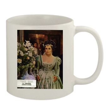 Elizabeth Taylor 11oz White Mug