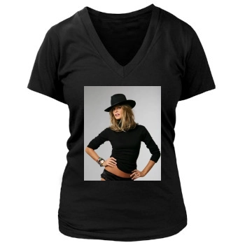 Elle MacPherson Women's Deep V-Neck TShirt