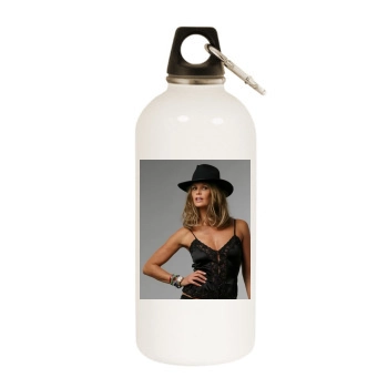 Elle MacPherson White Water Bottle With Carabiner