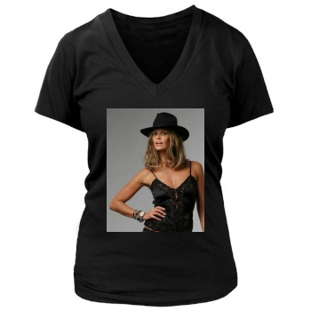 Elle MacPherson Women's Deep V-Neck TShirt