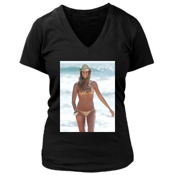 Elle MacPherson Women's Deep V-Neck TShirt