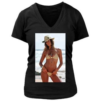 Elle MacPherson Women's Deep V-Neck TShirt